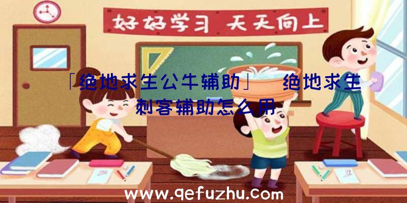 「绝地求生公牛辅助」|绝地求生刺客辅助怎么用